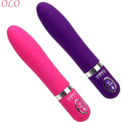 OLO Heating Dildo Vibrator Sex Toys for Women Medical Silicone 10 Speed Magic Wand G-spot Massage Clitoris Stimulator Erotic