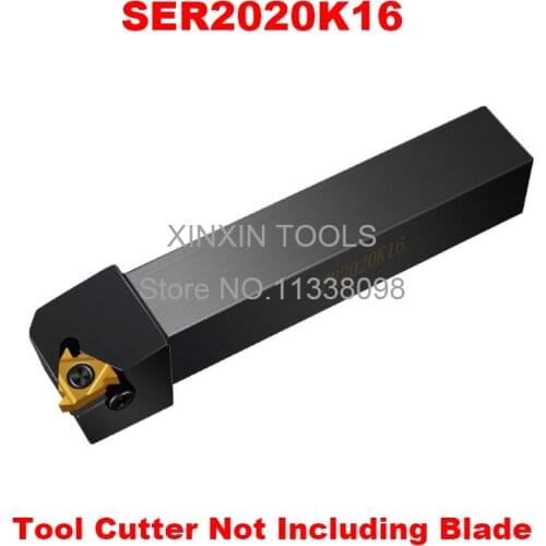 SER2020K16/ SEL2020K16 20*20*125 External Threading Turning Lathe Bar Tools Holder For Lathe Machine