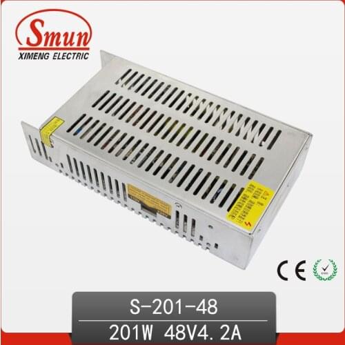 High Quality 48V 4.2A 201W Switch Switching Power Supply for CCTV Camera for Security System 110-240V