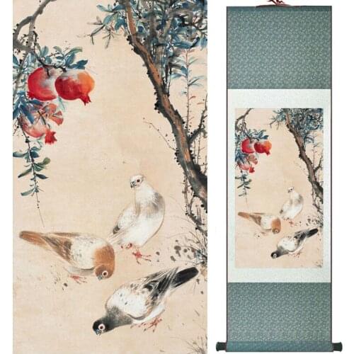 YanBolong Dove painting Birds of peace painting home office decoration painting living room painting No.040109