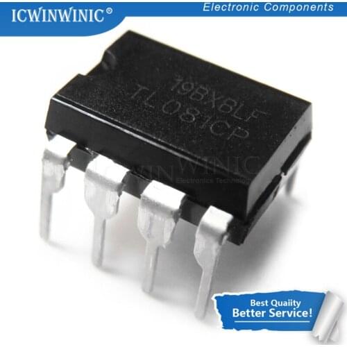 10PCS TL081CP DIP8 TL081 DIP TL081C DIP-8 new and original IC