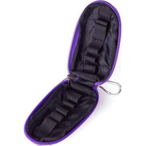 100PCS Women Storage Protective Travel Organizer 10 Bottles Holder Essential Oils Bag Carry Case