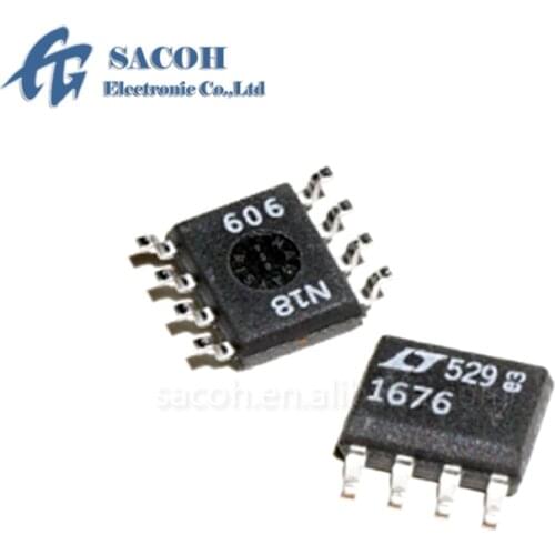 2PCS/lot New OriginaI LT1676CS8 1676 or LT1676IS8 1676I or LT1676CN8 LT1676IN8 LT1676 SOP-8 Step-Down Switching Regulator