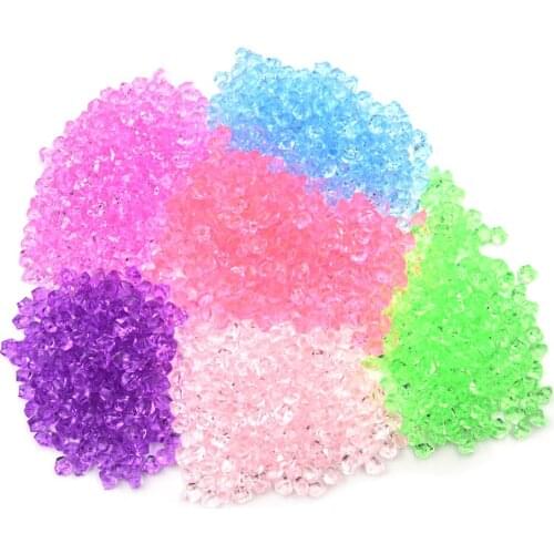 200Pcs Acrylic Crystal Ice Rock Stones For Aquarium Vase Gems Phone Case Decor