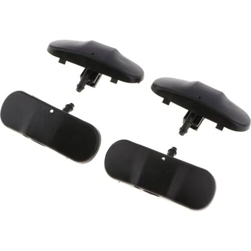 4X 80x30x30mm Windscreen Washer Clearer Spray Nozzle Windshield Cleaning Equipments for Audi A1 A3 A4 A5 A6