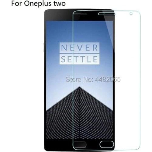 5PCS/LOT On The For OnePlus 2 Tempered Glass Original 9H Front Safety Protective Film Screen Protector For One Plus 2 Two A2001