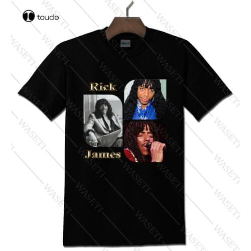 Rick James Black T-Shirt S - 5Xl Tee Shirt