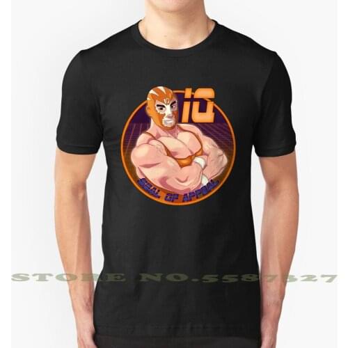 Iqwrestler Seal Of Appeal Black White Tshirt For Men Women Pro Wrestling Wrestling Njpw Sports Retro Vhs Ecw Ajpw