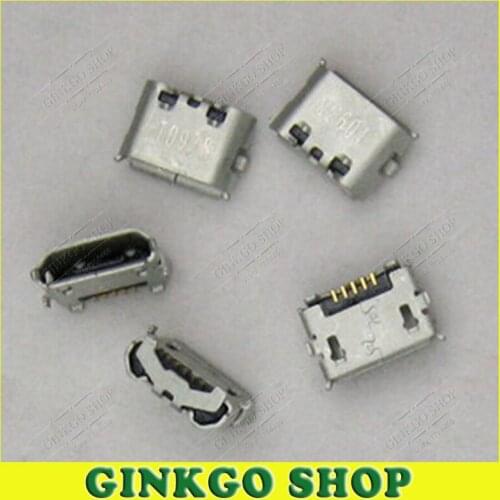 100pcs/lot Micro USB Female Sockect Connector Tail Port for HTC EVO4G A9292 G6 G8 G13 A7272 OPPO R815T r833t