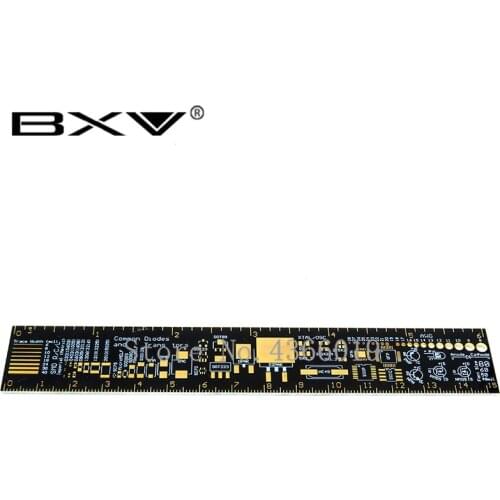 PCB Ruler 15cm For Electronic Engineers For Geeks Makers Fans PCB Reference Ruler PCB Packaging Units v2 - 6
