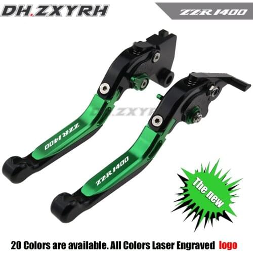 Motorcycle Brake Clutch Levers for Kawasaki ZZR 1400 ZZR1400 2006-2016 CNC Adjustable Folding Extendent Levers Accessories Part