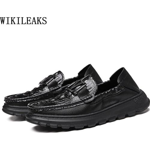 Leather Casual Shoes Office 2021 Mens Shoes Genuine Leather Luxury Designer Shoes Men High Quality Zapatos De Vestir Los Hombres