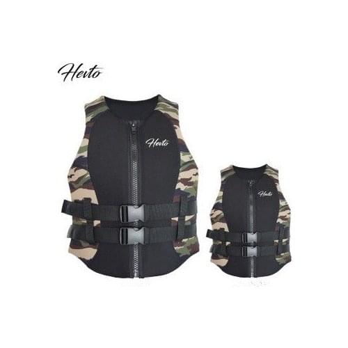 Neoprene Profession Life Vest Men Women Life Jacket Buoyancy Lifejacket Fishing Surfing Life Vest Swimming Floating Cloth