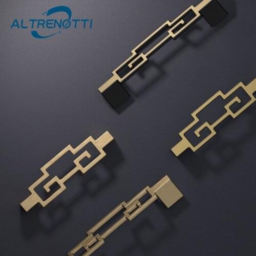 Cabinet Furniture Handle Antique Chinese Style Kitchen Cupboard Door Pull Drawer Wardrobe Closet Room Zinc Alloy Knob Hardware