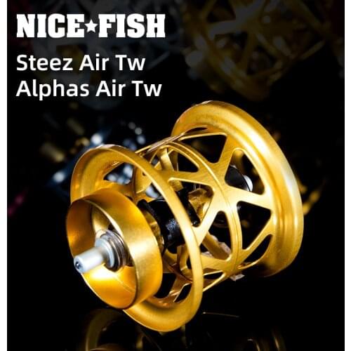 Fishing DAIWA-bobina ultraligera Air T35, 5.5g, bricolaje, para dos secciones, carrete para 2020 Steez Air Tw，2020 Alphas Air Tw