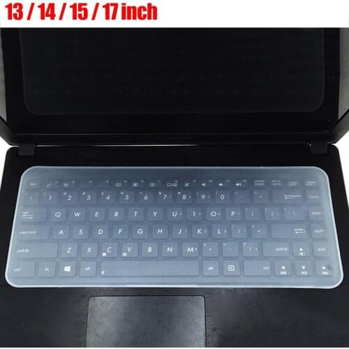 Silicone Waterproof Dust-proof Notebook Laptop Keyboard Protector Cover Film