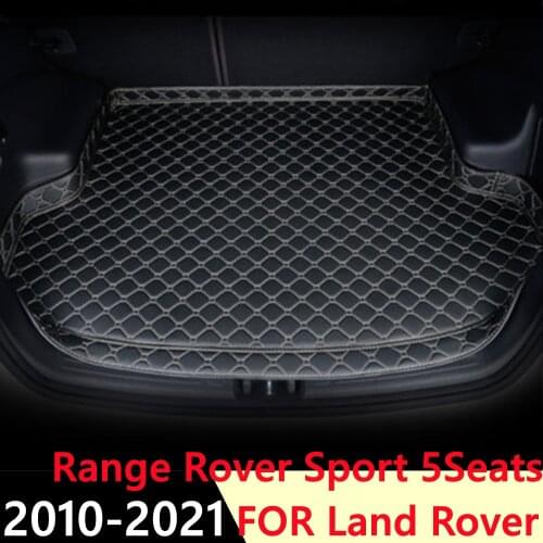 SJ High Side Custom Fit All Weather Car Trunk Mat Rear Cargo Liner Carpet Pad For Land Rover Range Rover Sport 5 Seats 2010-2021
