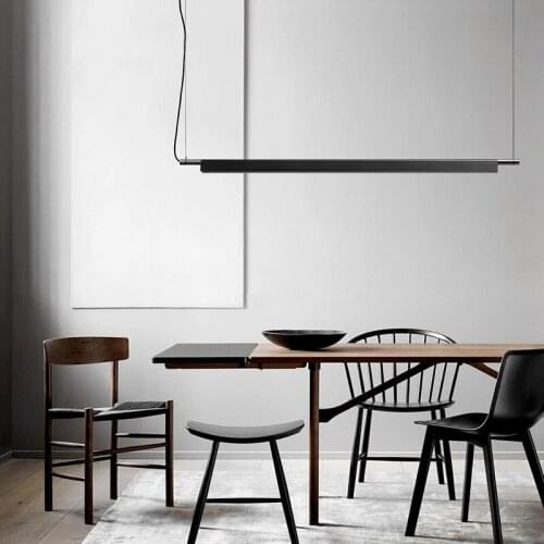 Nordic lamps and lanterns simple modern geometric lines restaurant office bar creative personality chandelier