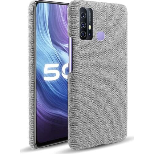 Cloth Cases For VIVO Z6 Case Slim Retro Cloth Hard Cover For VIVO Z6 5G V1963A VIVOz6 Coque Fundas Capa