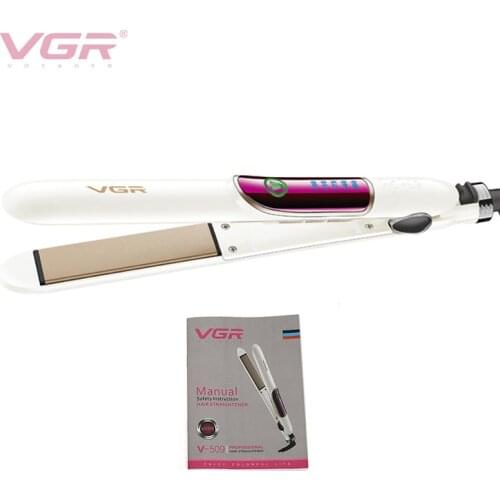 VGR Professional hair Electric curling iron 2-in-1 hair curling High-power hair products hair curlers rollers hair straightener