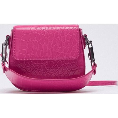 Luxury Crocodile Pattern Crossbody Bags For Women Large Capacity Messenger Bag Pu Leather Alligator Handbags Shoulder Bags