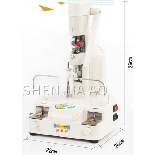 1PC Frameless Lens Punch Machine Frameless Lens Punching Machine Punching Sawing Instrument Machine Optical Shop Equipment 220V