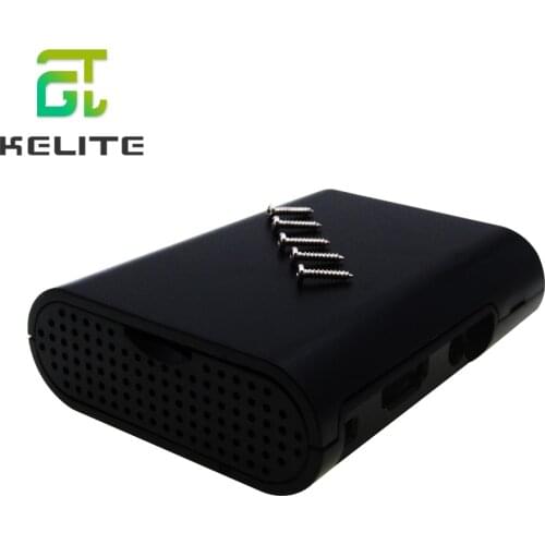 10pcs Raspberry Pi 3 Model B Plus & Raspberry Pi 3 2 Black Case Cover Shell Enclosure Box ABS box