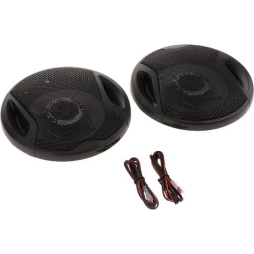 2 Pack Coaxial Car Speakers 400 Watts, 4 Ohm, 6.5 Inch Car Coax Speakers, Clear Sound Effect