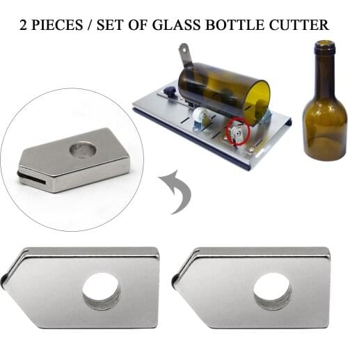 2 Pcs Wine Bottle Cutting Tools Replacement Cutting Head Diamond Cutter Head For Glass Tile Cutter Hand Tool Construction Tools
