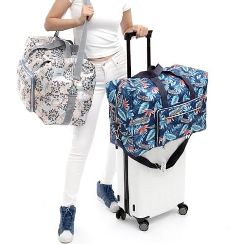 2021 Women Fashion Foldable Travel Bag Extra Large Weekend Camp Bag Big Business Mens Travel Bags Popular Design Big Size