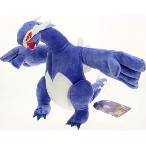 Anime Plush Toys Pokemones Lugia Stuffed Plush Dolls Gifts for Children Pokemones Plush Toys Size 30cm