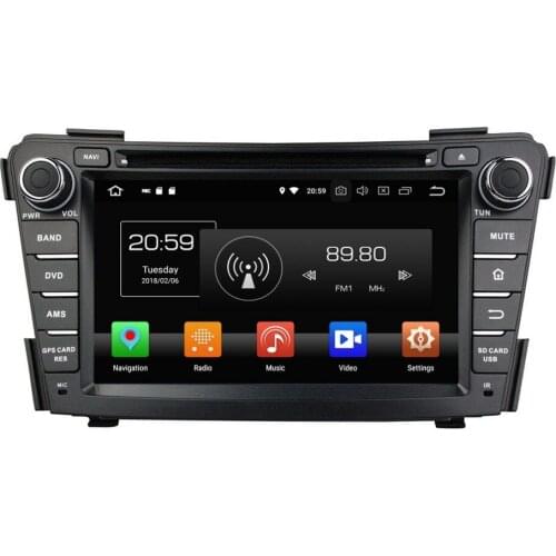 7" Android 8.0 Car Stereo Radio DVD GPS Multimedia Navigation for Hyundai I40 2011-2016 4GB RAM Bluetooth WIFI Mirror-link