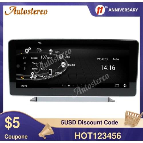 For Audi A4 B9 2016-2019 Android 10 8GB RAM+128GB Car GPS Navigation Multimedia Player Auto Stereo Radio Tape Recorder Head Unit