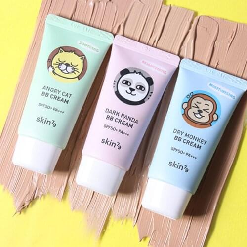 BB Cream-Skin79 Animal BB Cream Set CC Cream Foundation SPF Beauty Make Up Light Cover Moisturizing Korea Makeup Korea Cosmetic