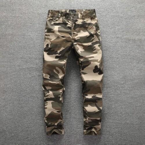 Autumn Plus Size Trousers Men Hot Mens Warm Casual Long Military Pants Male Straight Cotton Camouflage Pants Boys Sportswear XXL