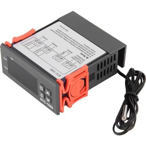 Digital STC-1000 All-Purpose Temperature Controller Thermostat With Sensor Automatic Over Temperature Alarm