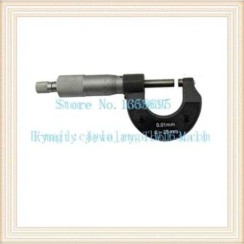 Free Shipping diy jewelry making Jewelry Making Tools Thickness Gauge Micrometer Caliper Measures 0-25mm by 0.01mm 1pcs/lot