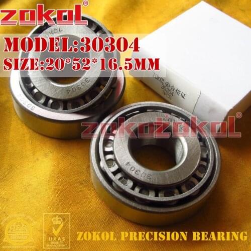 ZOKOL bearing 30304 7304E Tapered Roller Bearing 20*52*16.5mm