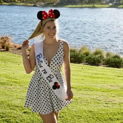 Crown tiara headband sash Bridal shower wedding engagement Bachelorette party Bride To Be decoration gift