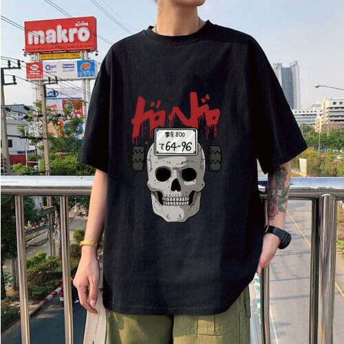 Hot Sale T-shirts Anime Dorohedoro T-shirt Couple Clothing Oversized Unisex Fashion Casual Wear Hip-pop Men Women New Streetwear