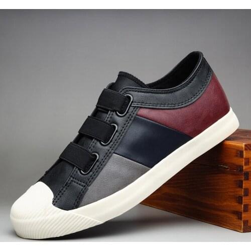 Mens Casual Shoes 2020 Autumn Winter Cotton Shoes Lazy A Pedal Color Matching Shoes Joker Tide Male Shoes Men 's Shoes