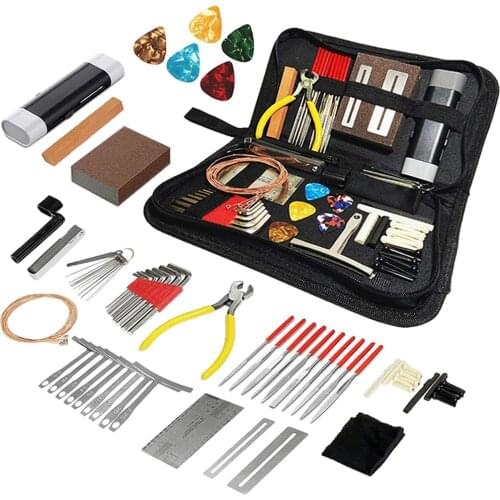 Guitar Repair Tools Kit Maintenance Tool Kit Acoustic Guitar Cleaning Maintenance Luthier Tools