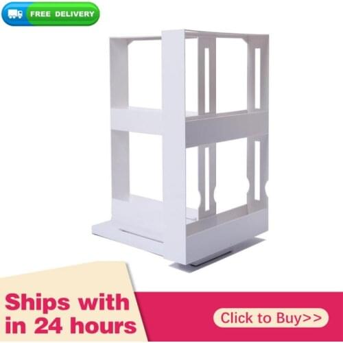 New Multi-functional Storage Racks Rotating Storage Shelf Seasoning Storage Box Kitchen Accessories Kitchen Spice Organizer Rack