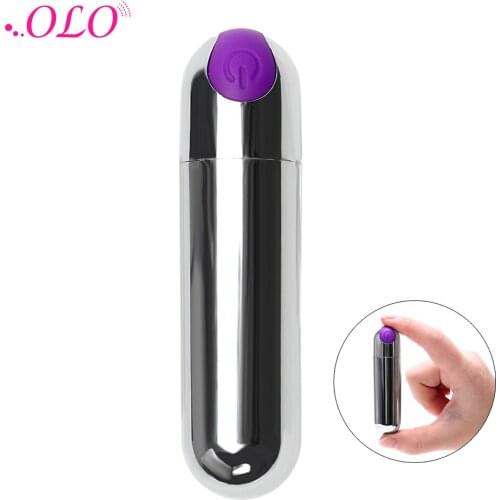 OLO 10 Speeds USB Rechargeable Sex Toys for Women G-spot Massager Waterproof Mini Bullet Vibrator
