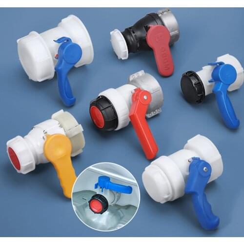 Durable IBC Tank Valve 62MM 75MM Replacement Valve Corrosion Resistant Ball Valve and Butterfly Valve