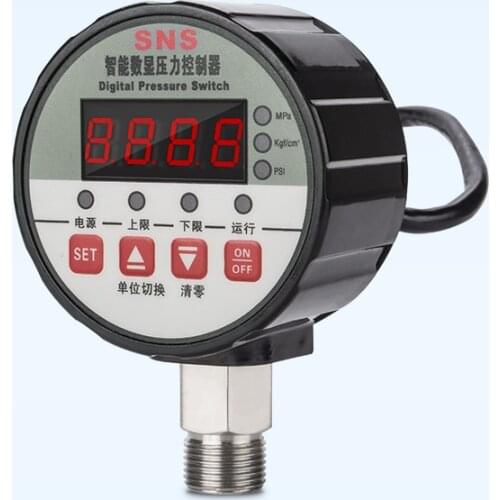 Digital display pressure relay, hydraulic oil pressure switch pneumatic water hydraulic oil pressure switch controller