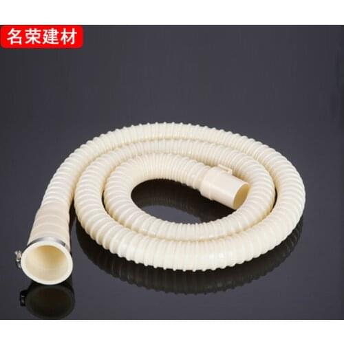 1-3m Haier US Kitchen Basin Water Hose Washing Machine Drain Extension Tube Longer Down The Water Outlet Pipe