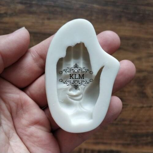 Palm Shape Silicone Chocolate Jelly Candy Tools Fondant Cake Decoration Molds