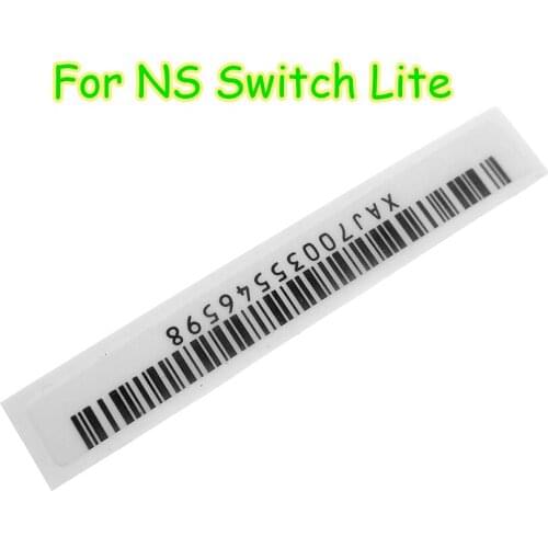 200pcs For Nintendo Switch & lite New Lable Bar Sticker Barcode For Nintend Switch Lite Controller Cover Bar Sticker replacement