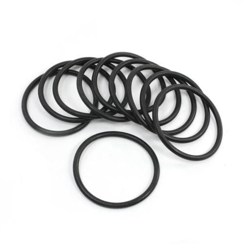 20pcs Black 72mm x 62mm x 5mm Rubber O Ring Oil Seal Sealing Gaskets